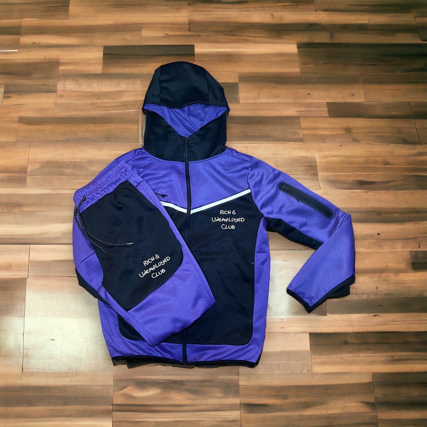 Rich & Unemployed Club Trap Suit